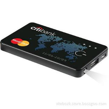 back up portable battery charger 2800mah with LED Torch and indicator